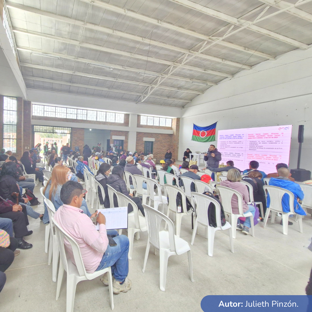 Proceso de consulta previa con la Parcialidad Indígena Mhuysqa de Tocancipá. Subestación Norte 230/115 kV, Lineas de Transmisión de 115kV y Módulos de conexión. CLIENTE: ENEL COLOMBIA.