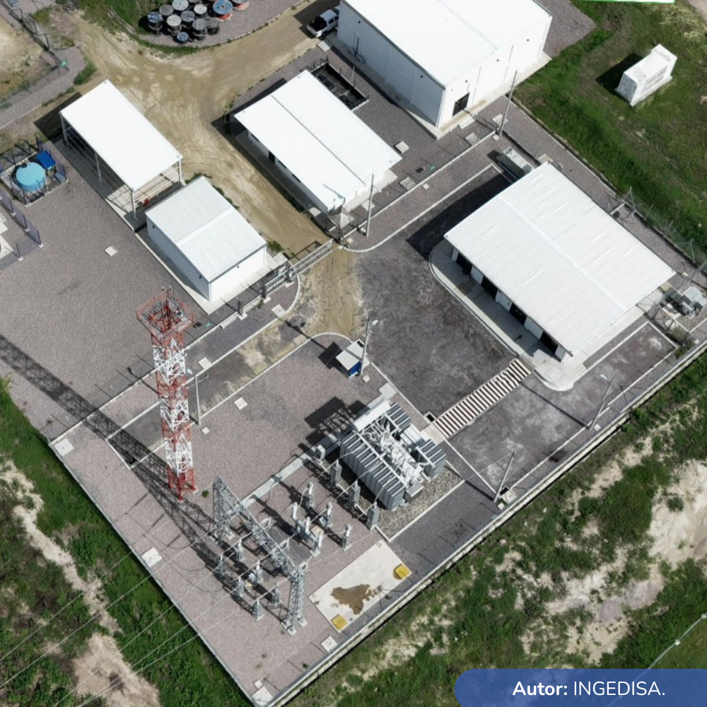 Nueva subestación Caraballo 110kV.  Cliente: SIEMENS/JE_ JAIMES