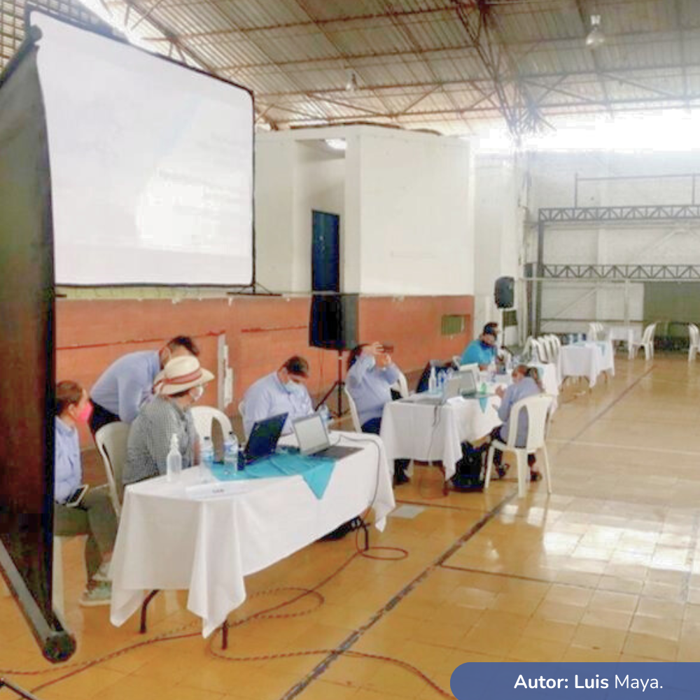 Consulta Previa y Test de proporcionalidad con la parcialidad Indígena de la Cuenca del Rio Guabas del pueblo Nasa. Cliente GRUPO ENERGÍA BOGOTÁ.