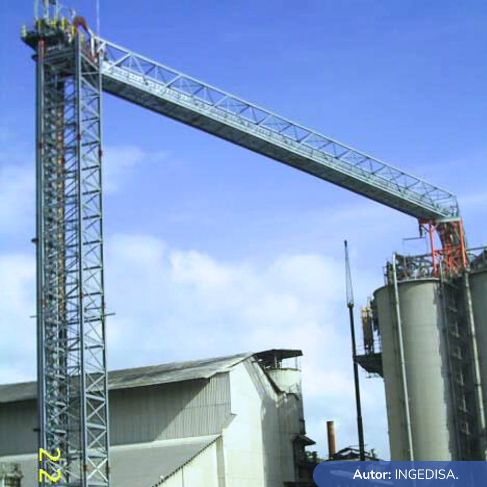 Diseño Soportes Bandas Transportadoras, Torres de transferencia – Cementos BAYANO_Cliente HL INGENIEROS S.A_